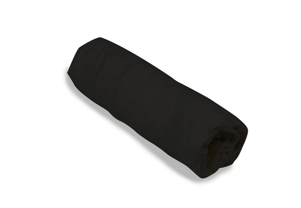 סדין למיטת יחיד בצבע שחור - NDOTO TEXTILE